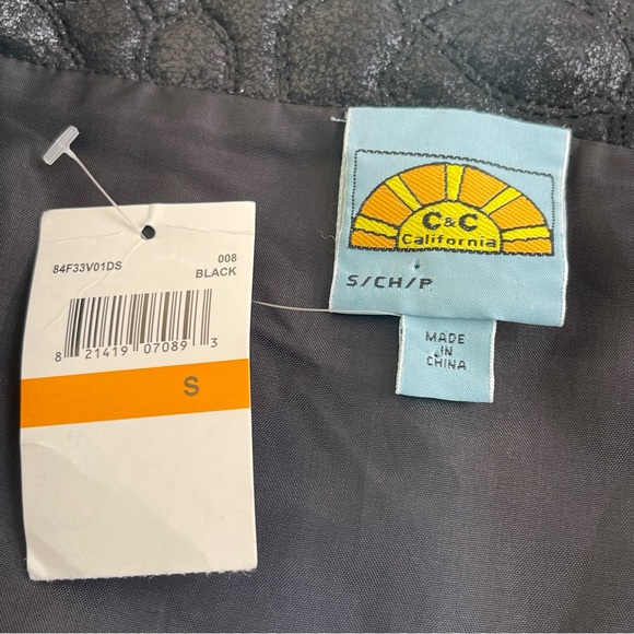 C&C California Womens Mini Skirt Size Small Floral Embroidered Goth Y2K Party - Picture 8 of 10